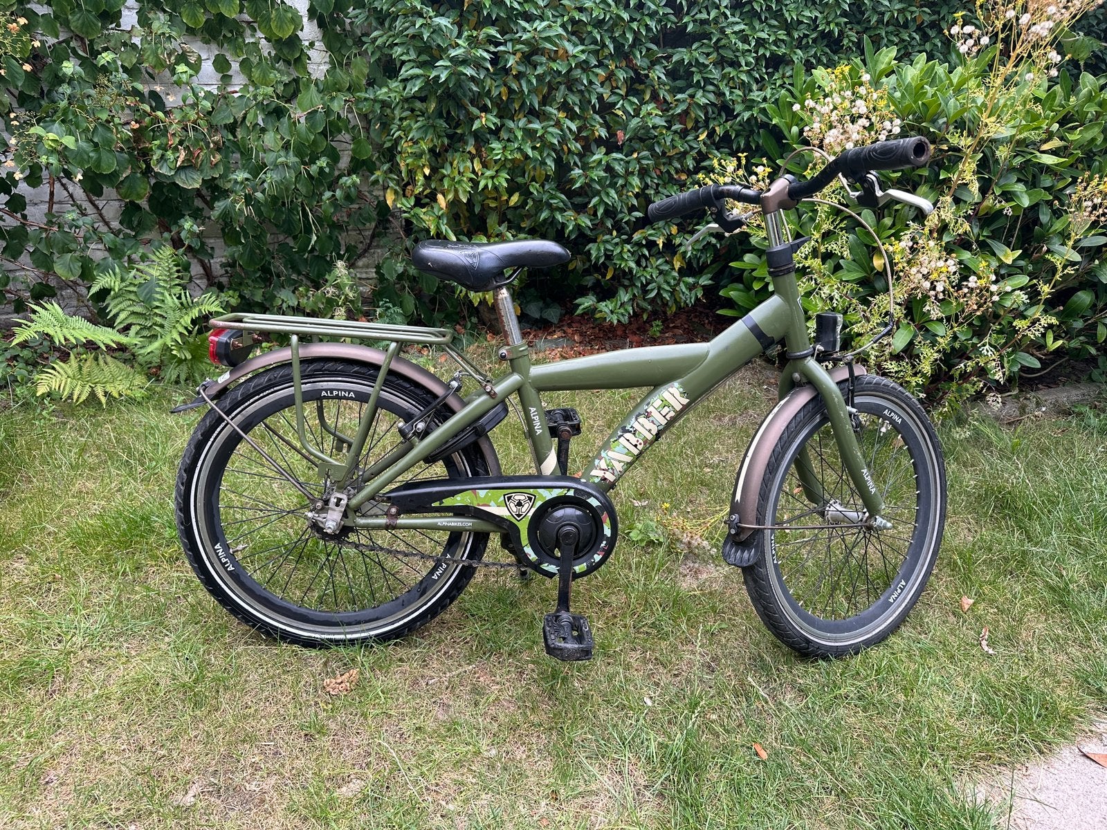Yabber Alpina 20” kinderfiets 5-8 jaar, Ophalen, Terugtraprem, Gebruikt, Handrem