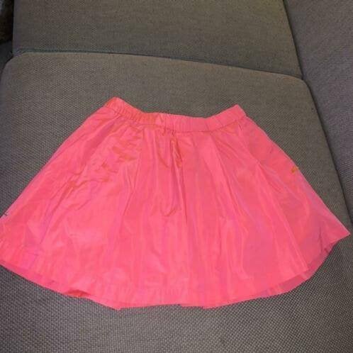 Bengh neon fluor rok rokje roze 134 140, Zo goed als nieuw, Jurk of Rok, Bengh per principesse, Verzenden
