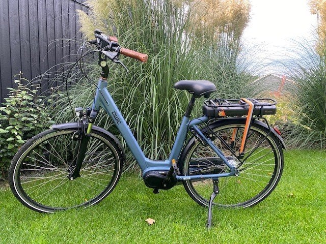Elektrische damesfiets, Ophalen, Qwic, Zo goed als nieuw, 47 tot 51 cm