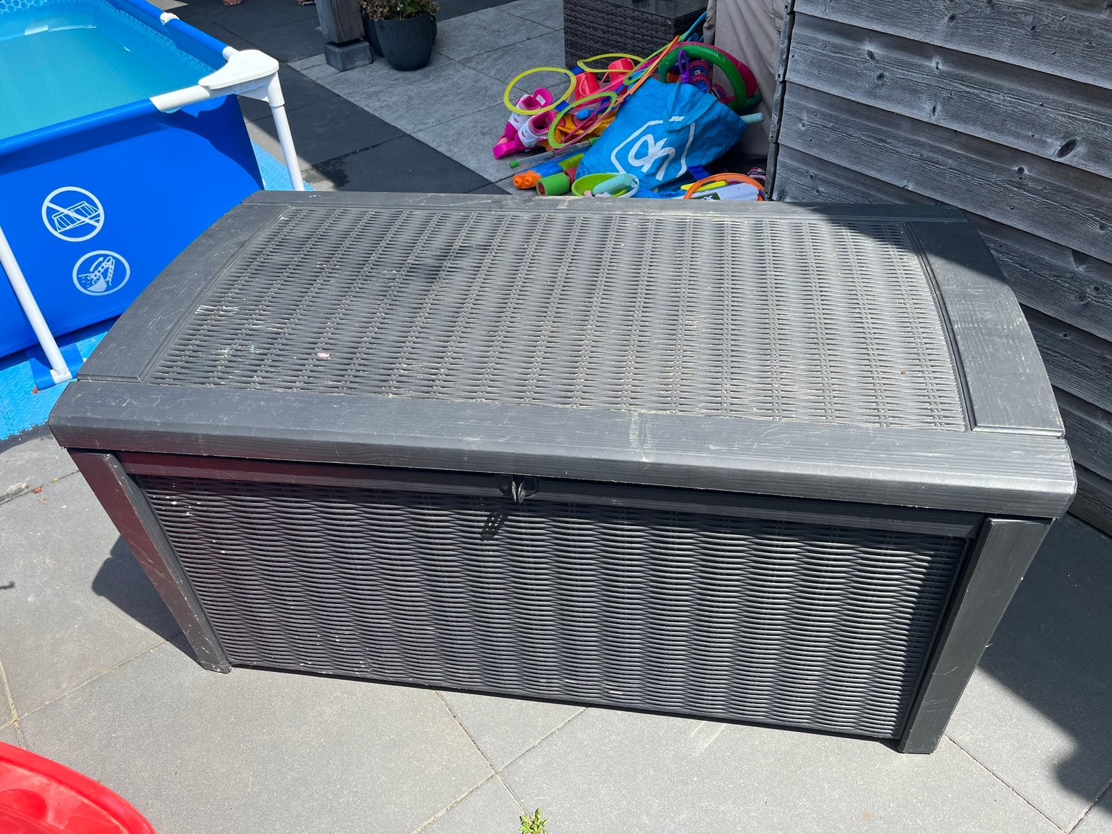 Kussenbox, Ophalen, Zo goed als nieuw, Kunststof, Overige typen