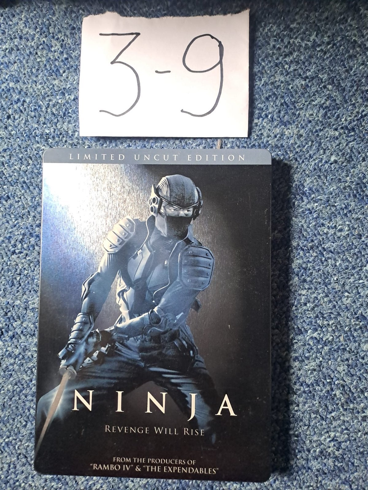 Ninja: Revenge Will Rise - Limited Uncut Edition Blu-ray, Vanaf 16 jaar, Speciale editie, Actiethriller, Ophalen of Verzenden
