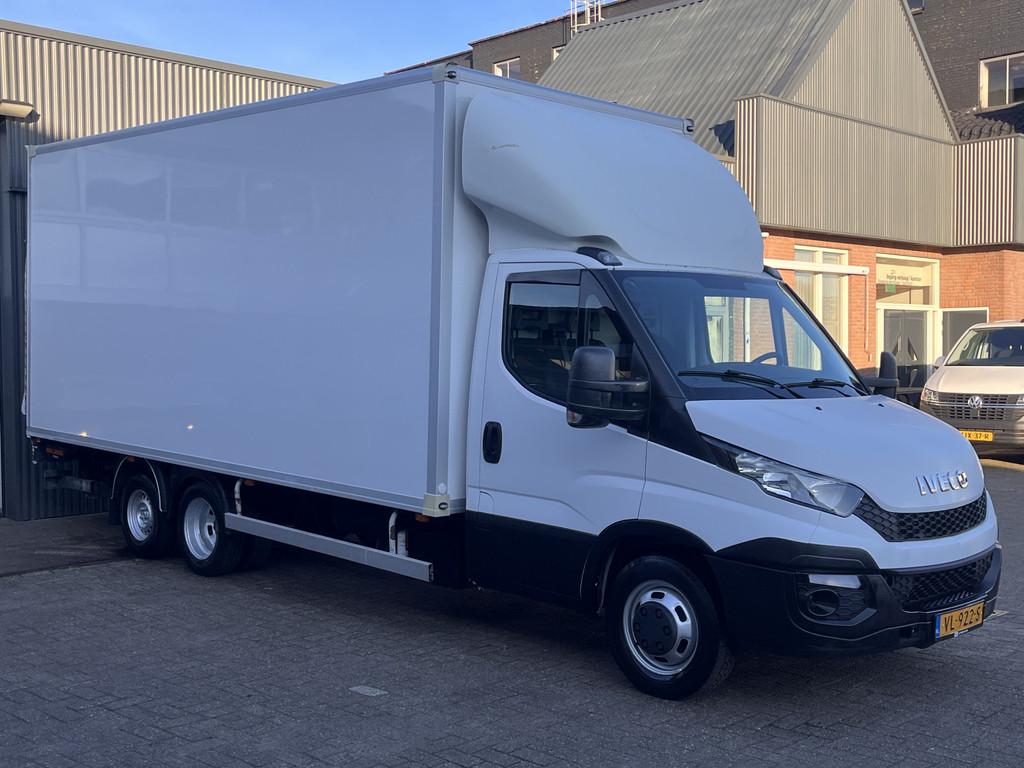 Iveco Daily 40C15 3.0 410 Be combi Clixtar Laadklep Airco Cr, Gebruikt, Zwart, 4 cilinders, Iveco