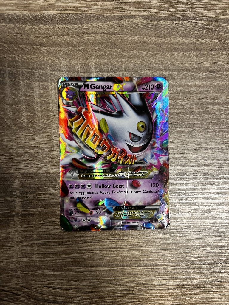 M Gengar-EX 35/119 uit XY Phantom Forces, Ophalen of Verzenden, Gebruikt, Losse kaart, Foil