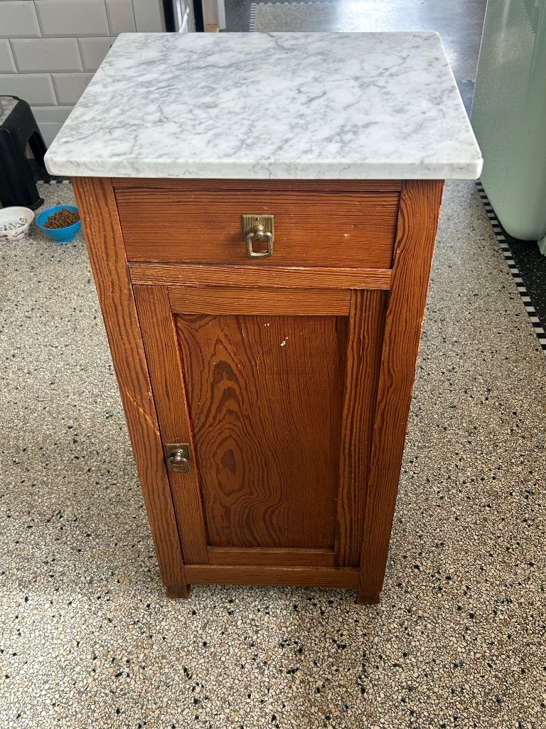 bedkastje, Huis en Inrichting, Ophalen, Gebruikt, Minder dan 45 cm, 70 cm of meer