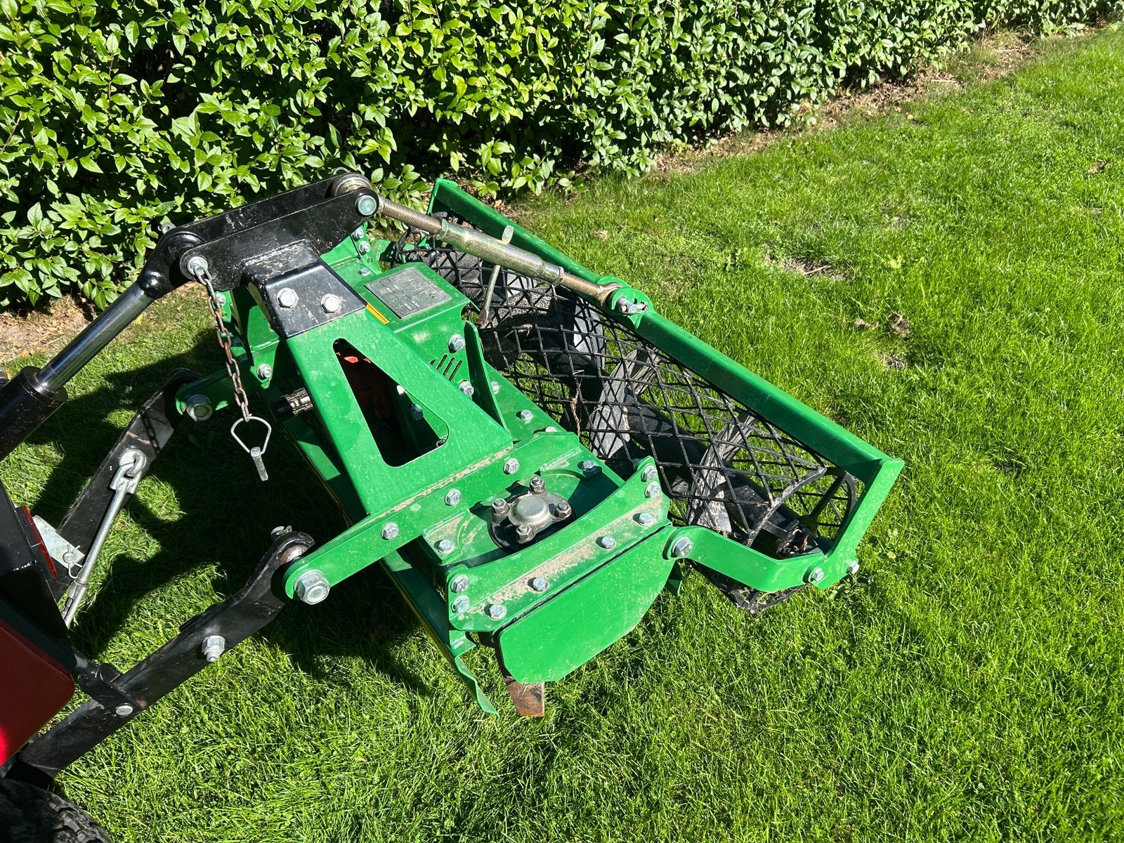Rotorkopeg 105 breed minitractor ( iseki yanmar kubota), Ophalen, Zo goed als nieuw