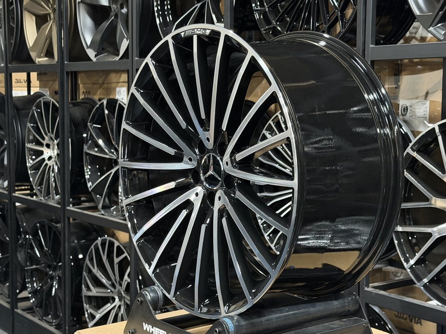 21'' Mercedes AMG Look velgen C E CLS GLC GLE S KLASSE EQS, Velg(en), -, -, Nieuw