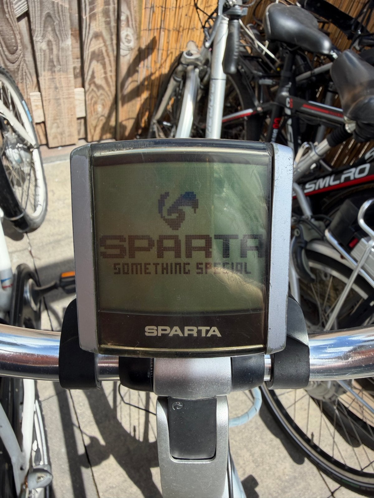 Sparta display met houder en bediening (rechterzijde), Ophalen of Verzenden, Gebruikt