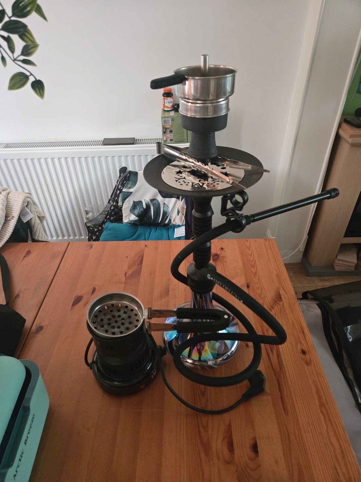 Sisha Amy de Luxe, Ophalen