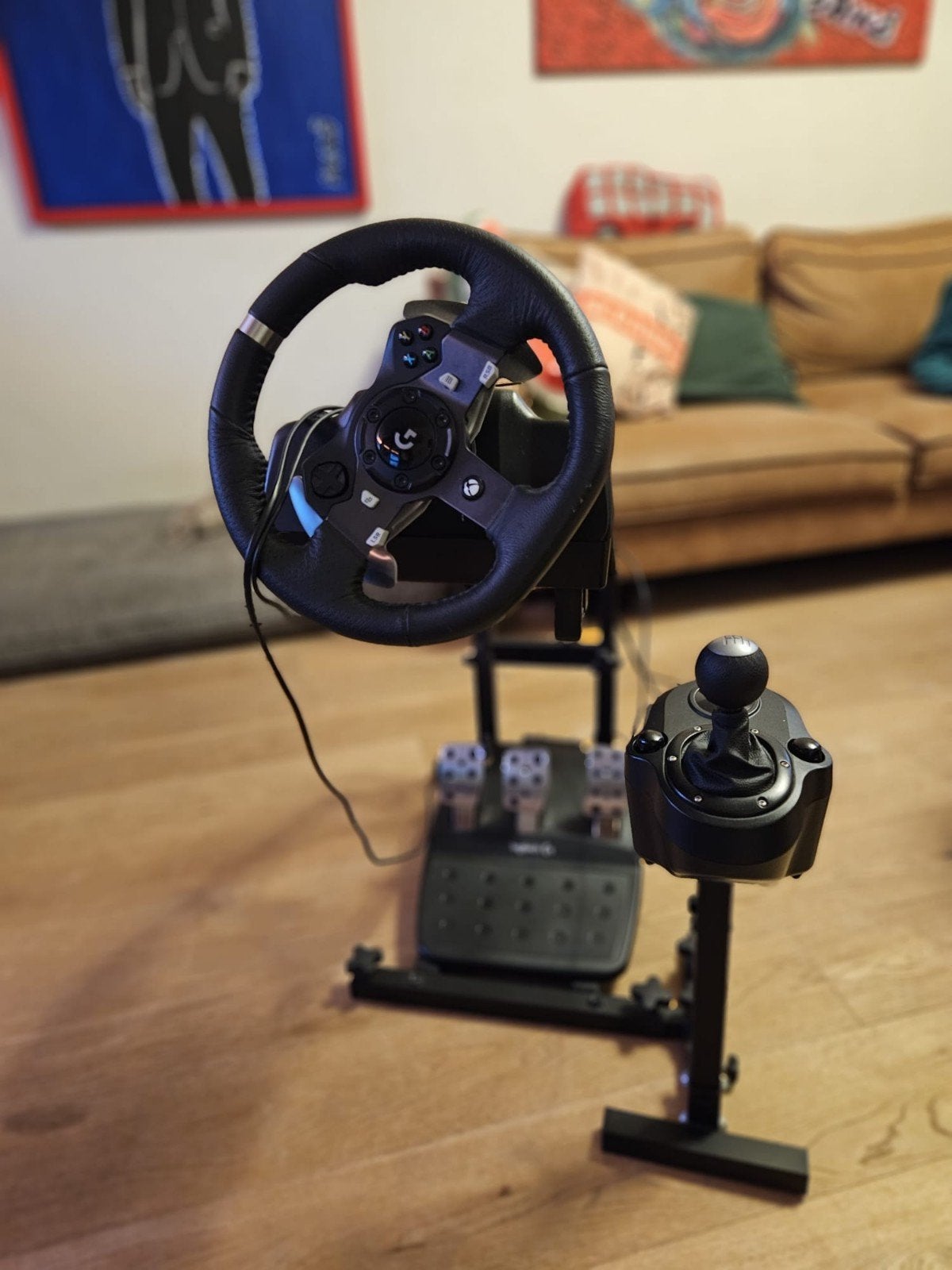 Logitech G920 stuur voor Xbox X/S/One, Spelcomputers en Games, Ophalen, Xbox Original, Draadloos, Stuurtje of Sportattribuut