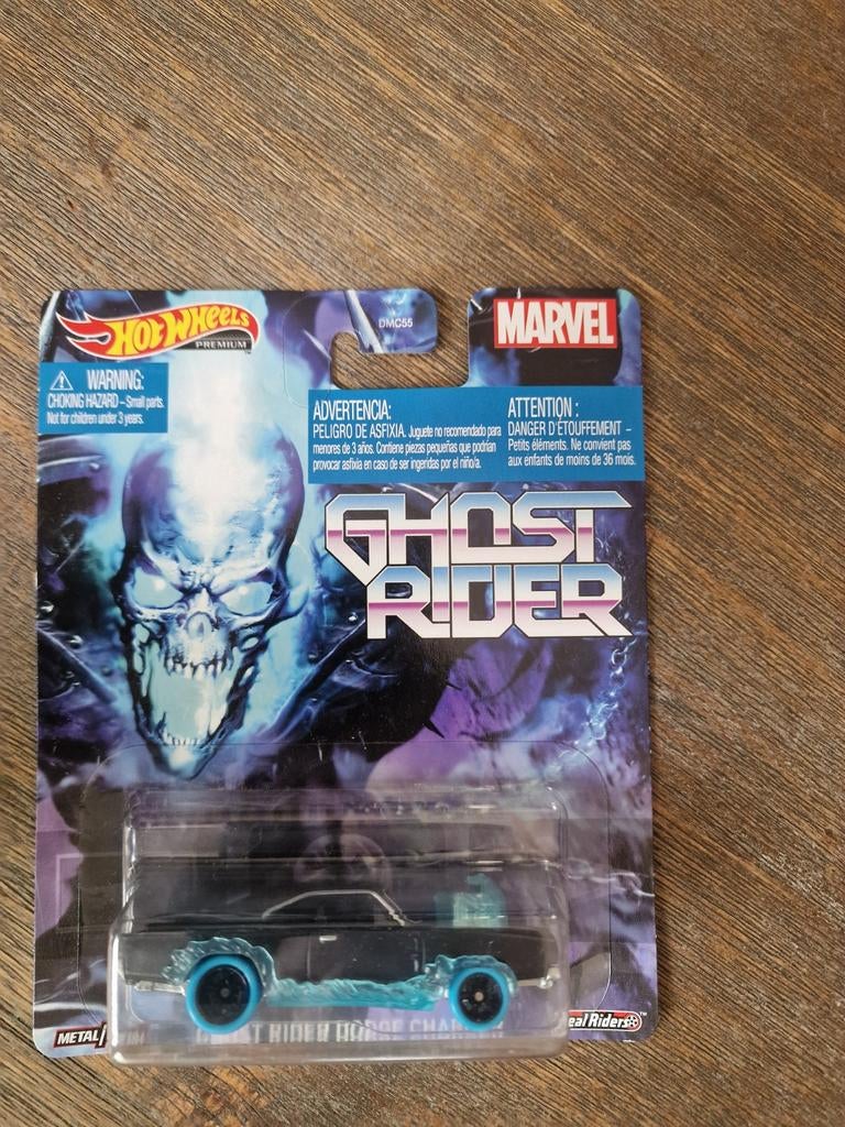 Ghost Rider Dodge Charger Marvel Hot Wheels, Ophalen of Verzenden, Nieuw, Auto
