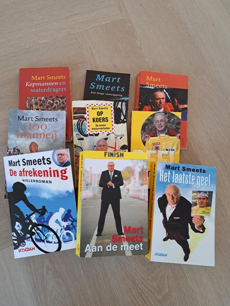 wielerboeken, Boeken, Sportboeken, Gelezen, Lopen en Fietsen, Ophalen of Verzenden, Mart Smeets