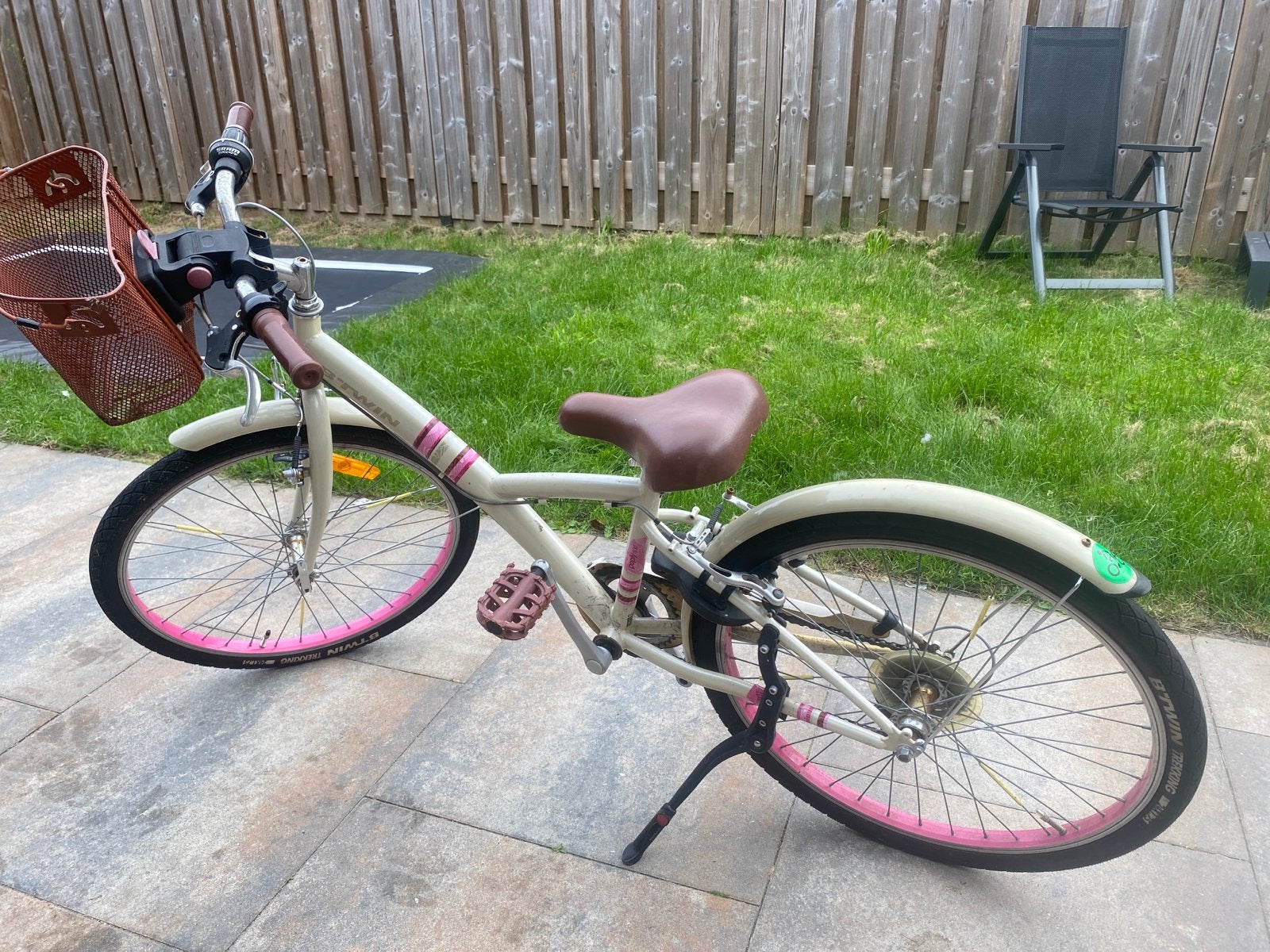 Btwin meisjesfiets 24 inch - Gebruikt, Ophalen of Verzenden, Gebruikt, 24 inch, Versnellingen
