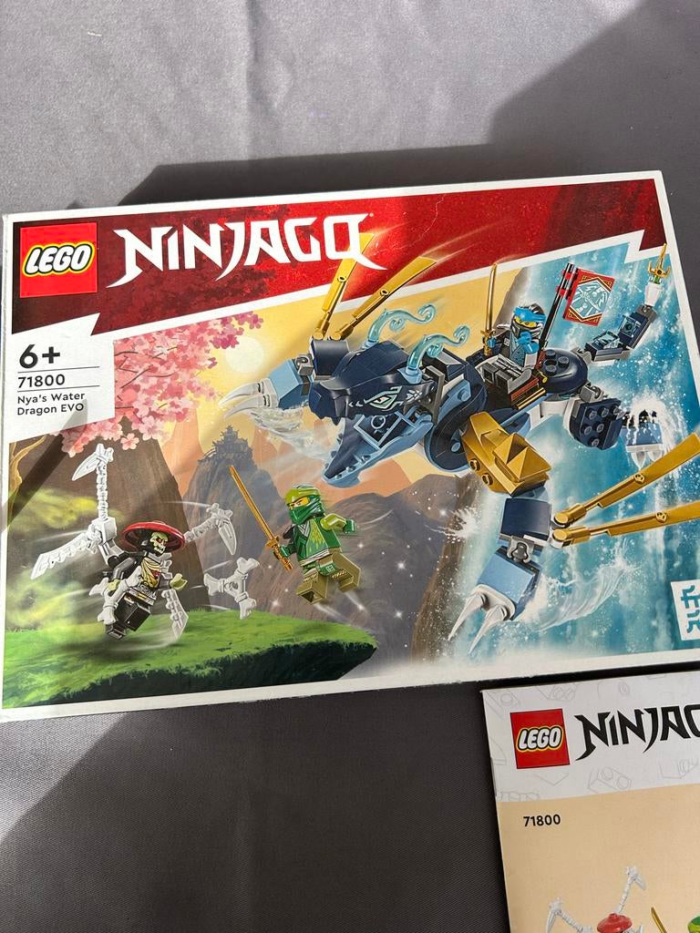 LEGO Ninjago Nya's Water Dragon EVO 71800, Ophalen of Verzenden, Zo goed als nieuw, Overige merken