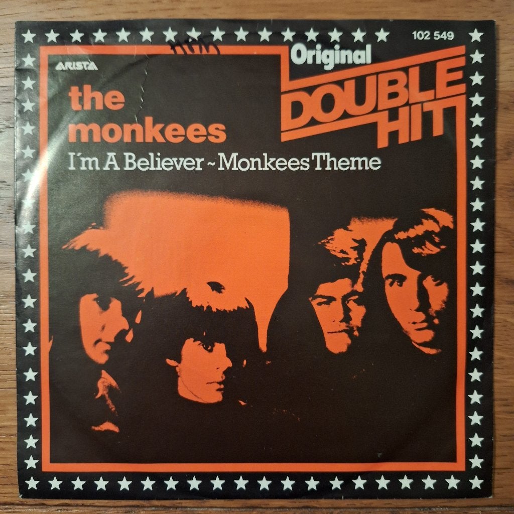Monkees - I'm A Believer / Monkees Theme (007), Ophalen of Verzenden, Gebruikt, Pop