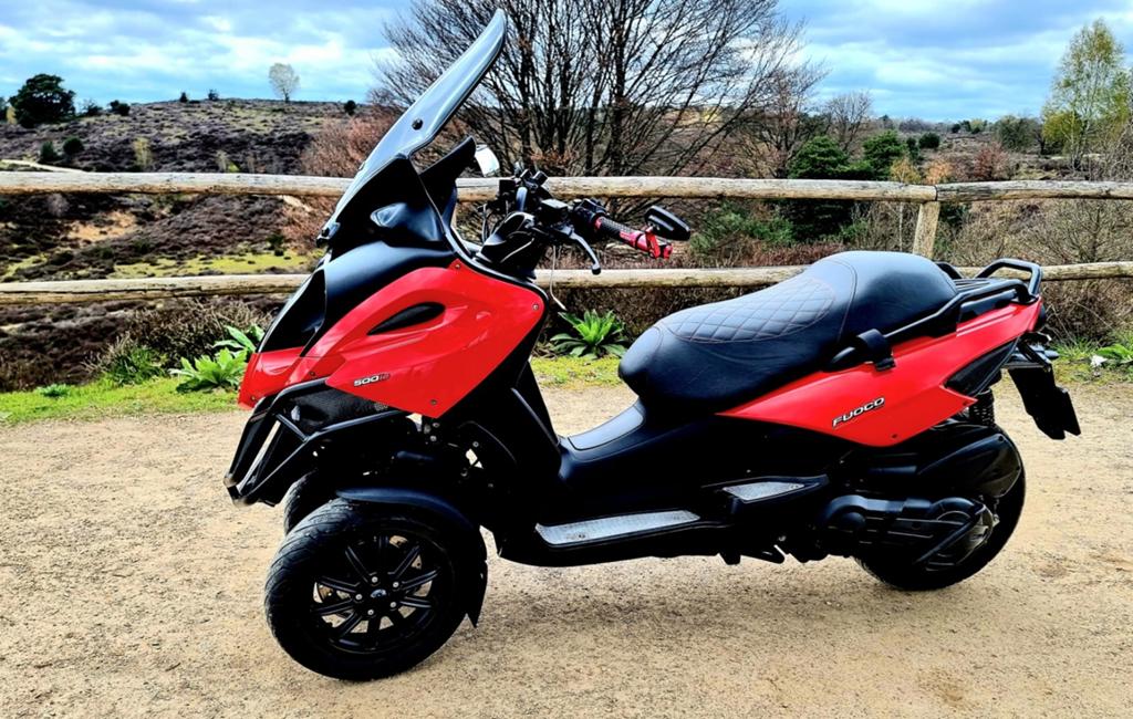 Gilera Fuoco 500ie Full Malossi L5e Akrapovic uitlaat!, Motoren, Motoren | Piaggio, Scooter