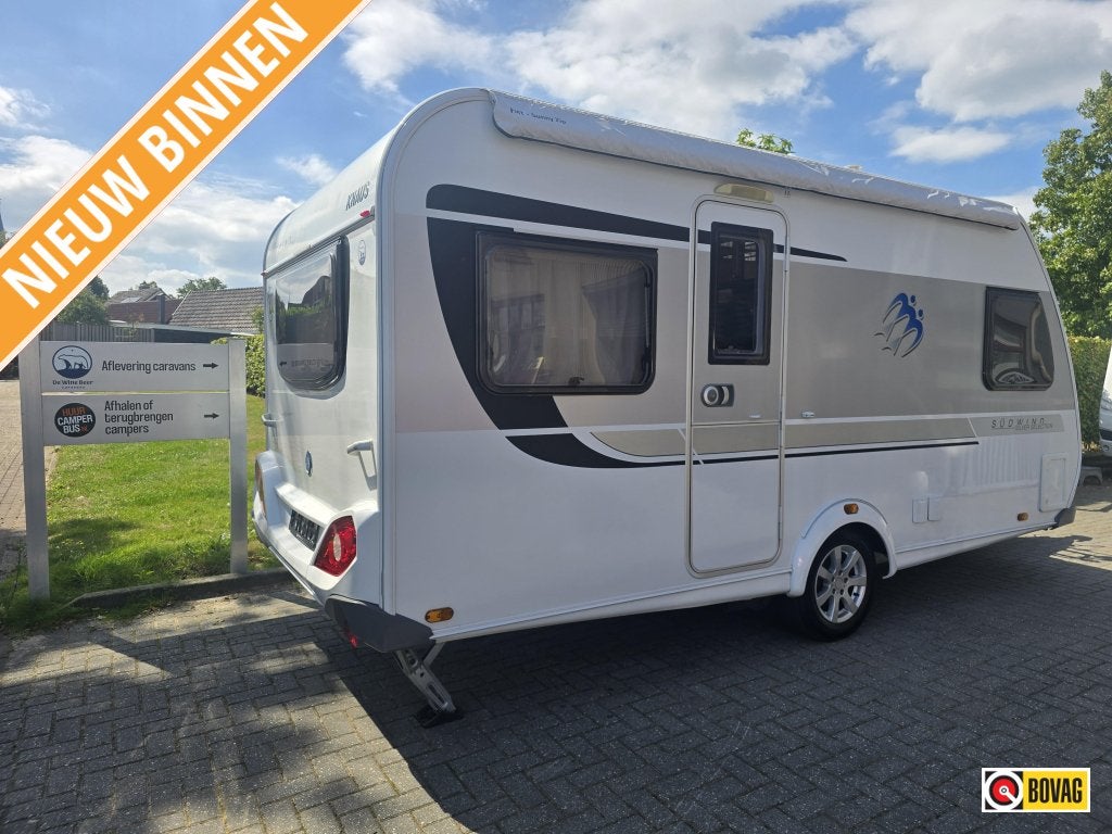 Knaus Sudwind Silver Selection 450 FU met mover, tent en lui, Caravans en Kamperen, Schokbreker, Rondzit, Bedrijf, Overige typen