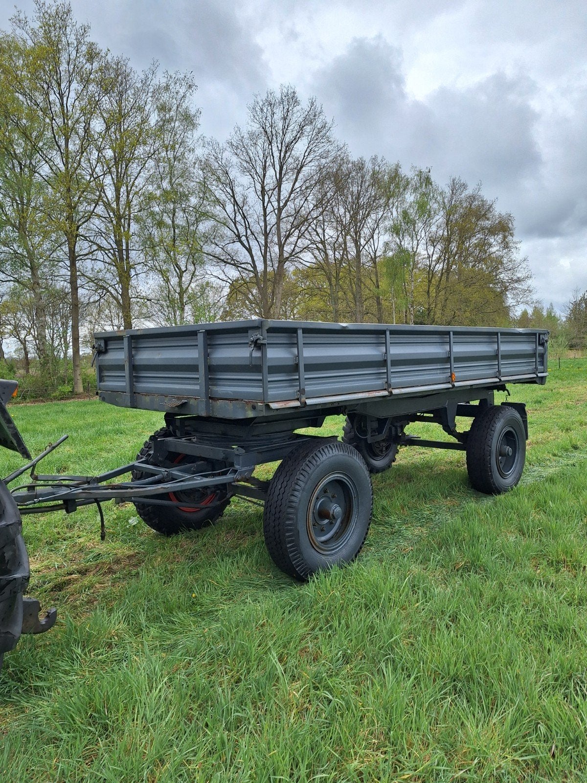 3-zijdige kipwagen/ bakkenwagen, Zakelijke goederen, Agrarisch | Werktuigen, Ophalen