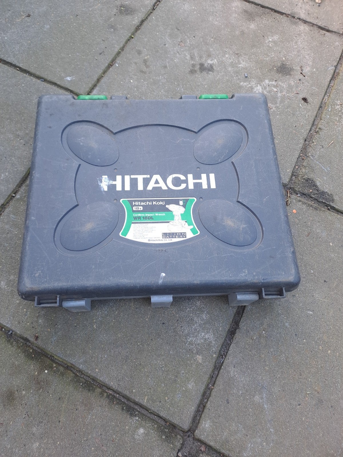 Hitachi koffer   leeg, Ophalen of Verzenden, Gebruikt