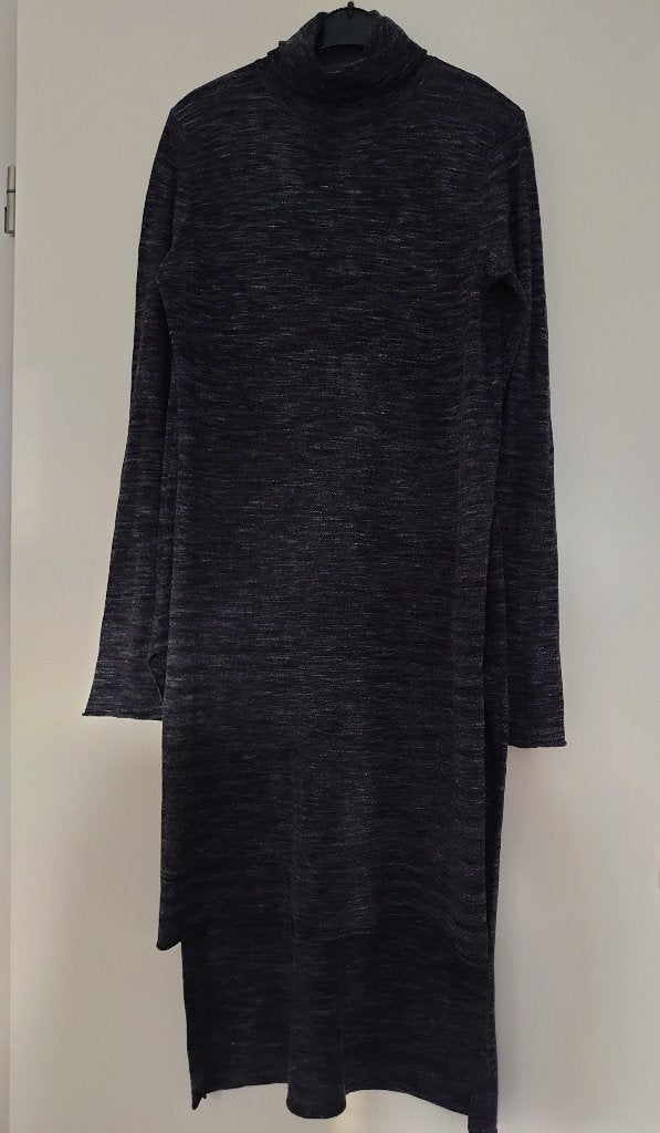 jurk tuniek Zara Knit maat L, Kleding | Dames, Verzenden, Maat 42/44 (L), Zo goed als nieuw, Knielengte