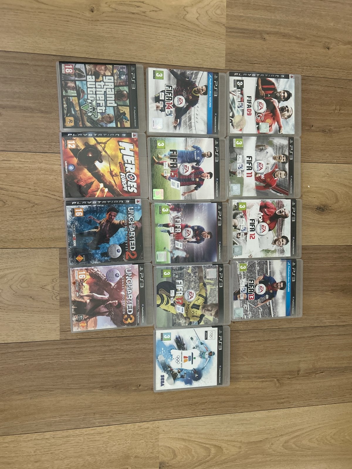 PS3 Games: FIFA, GTA V, Uncharted, Heroes Over Europe, Vanco, Online, Gebruikt, Vanaf 18 jaar, Ophalen of Verzenden