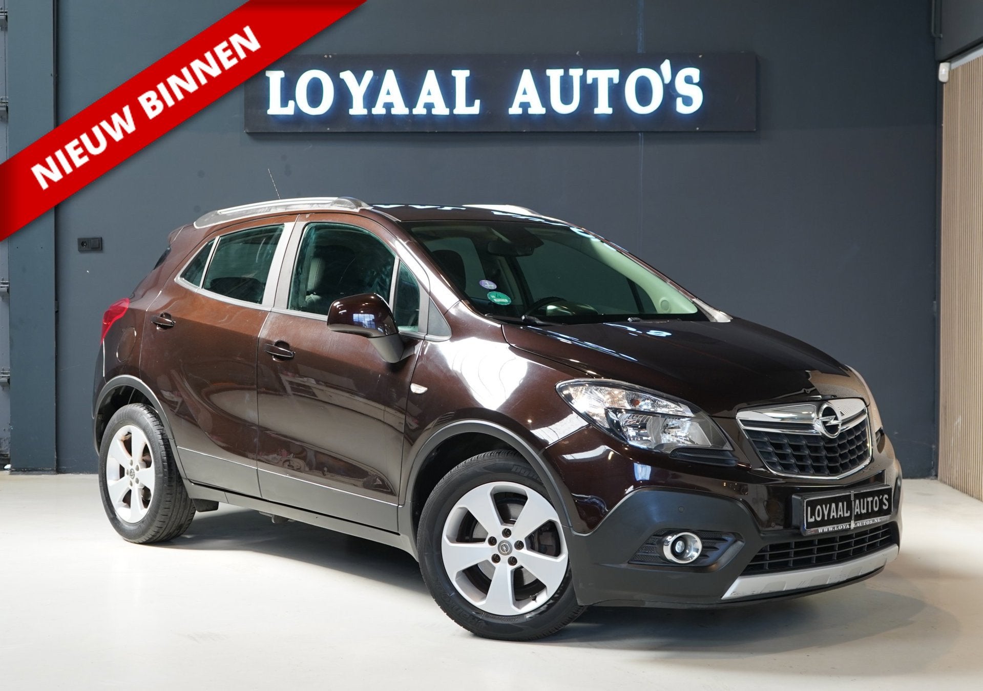 Opel Mokka 1.4 T Cosmo | TREKHAAK | PDC | CRUISE | AIRCO | E, Auto's, Euro 5, Gebruikt, Bruin, 1364 cc