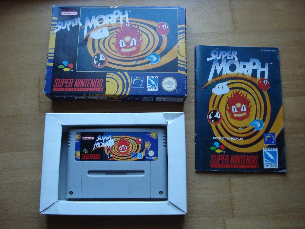 Super Morph snes, Avontuur en Actie, 1 speler, Ophalen of Verzenden, Zo goed als nieuw