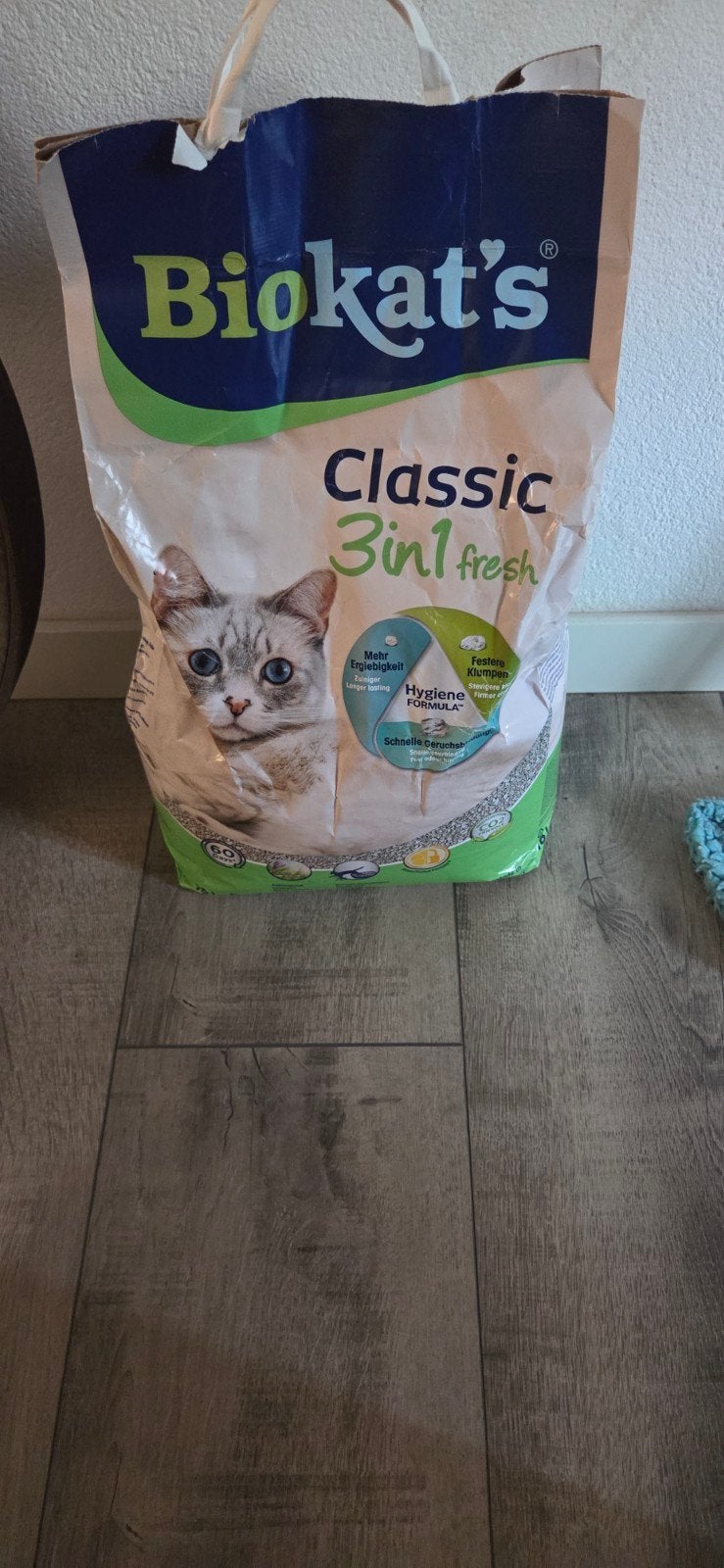 Volle zak kattenbak vulling 18 liter, Ophalen, Nieuw
