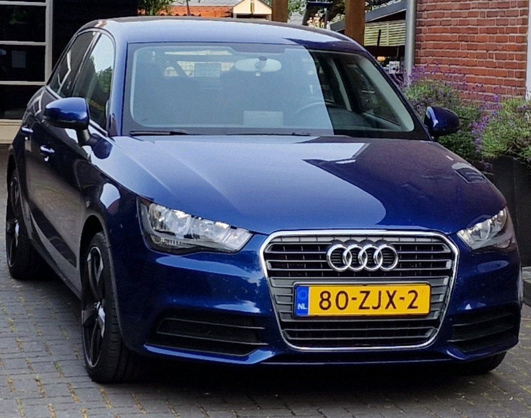 Audi A1 1.2 Tfsi 63KW SB 2013 Blauw, Voorwielaandrijving, Stof, Zwart, 4 cilinders