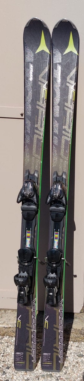 ATOMIC VARIO CARBON SKI'S, Ophalen, 140 tot 160 cm, Gebruikt, Carve
