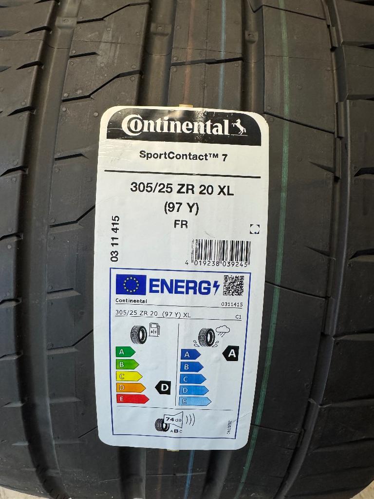 2x Continental band 305/25 ZR20 XL (97Y), Ophalen of Verzenden, Nieuw