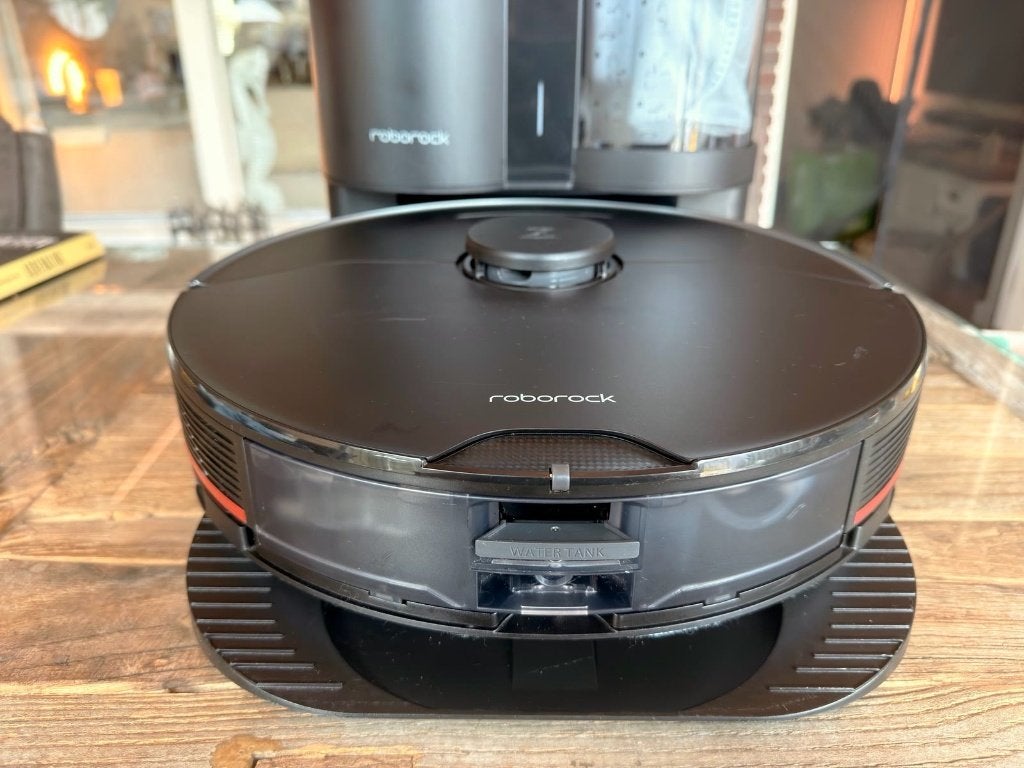 Roborock S7 MaxV robotstofzuiger | Dweilfunctie, leegstation, Stofzak, Overige merken, Gebruikt, Bedienbaar via app