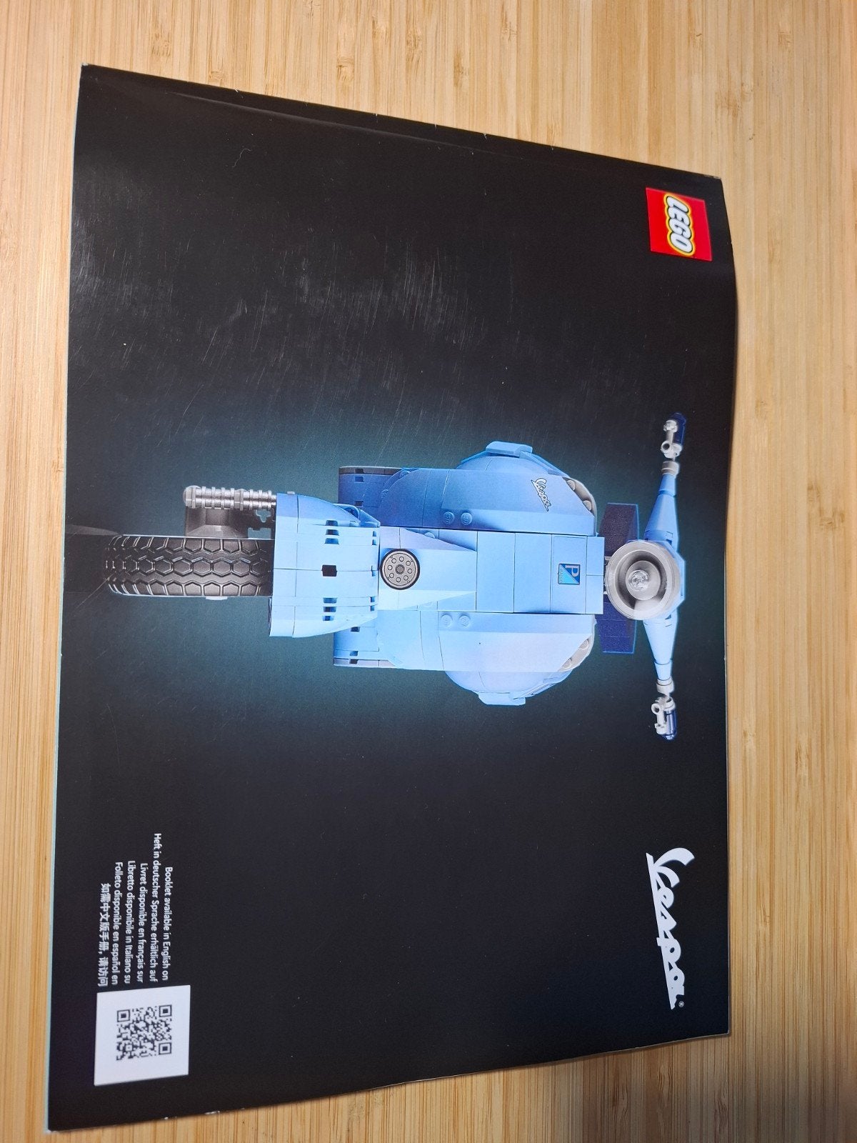 Lego Vespa 10298 - 100% Compleet met Boekje, Verzenden, Lego, Compleet, Zo goed als nieuw