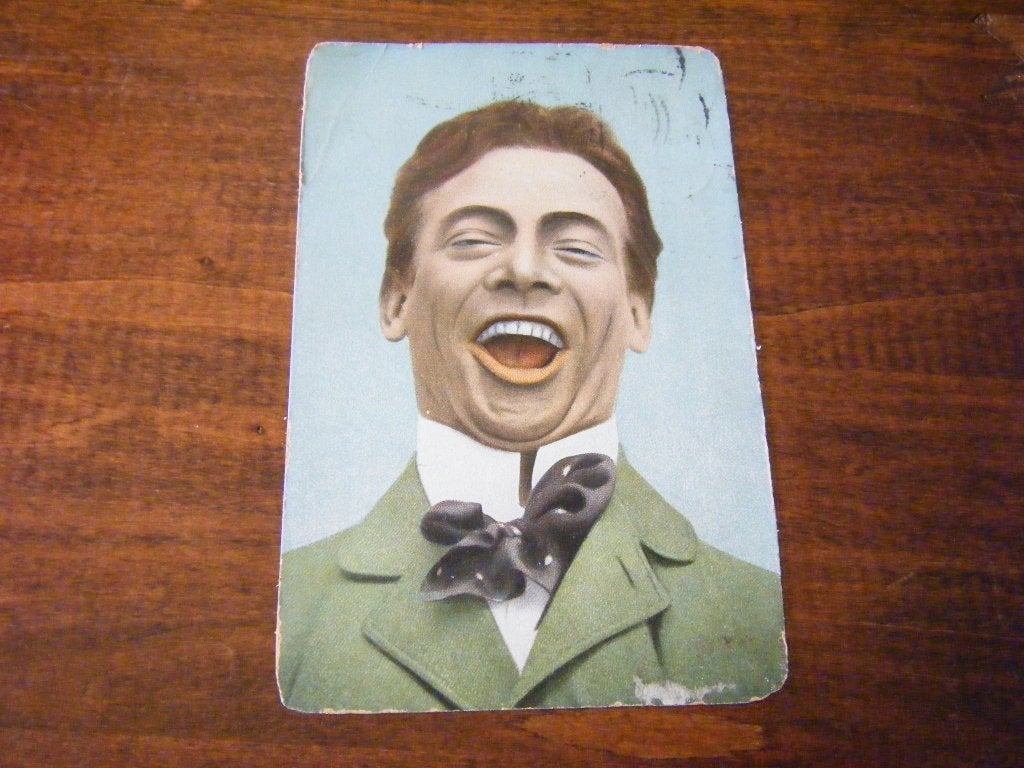 K39 - Man - Lachen - 1904 - Mooi/Zeer oud, Ophalen of Verzenden, Voor 1920, Overige thema's