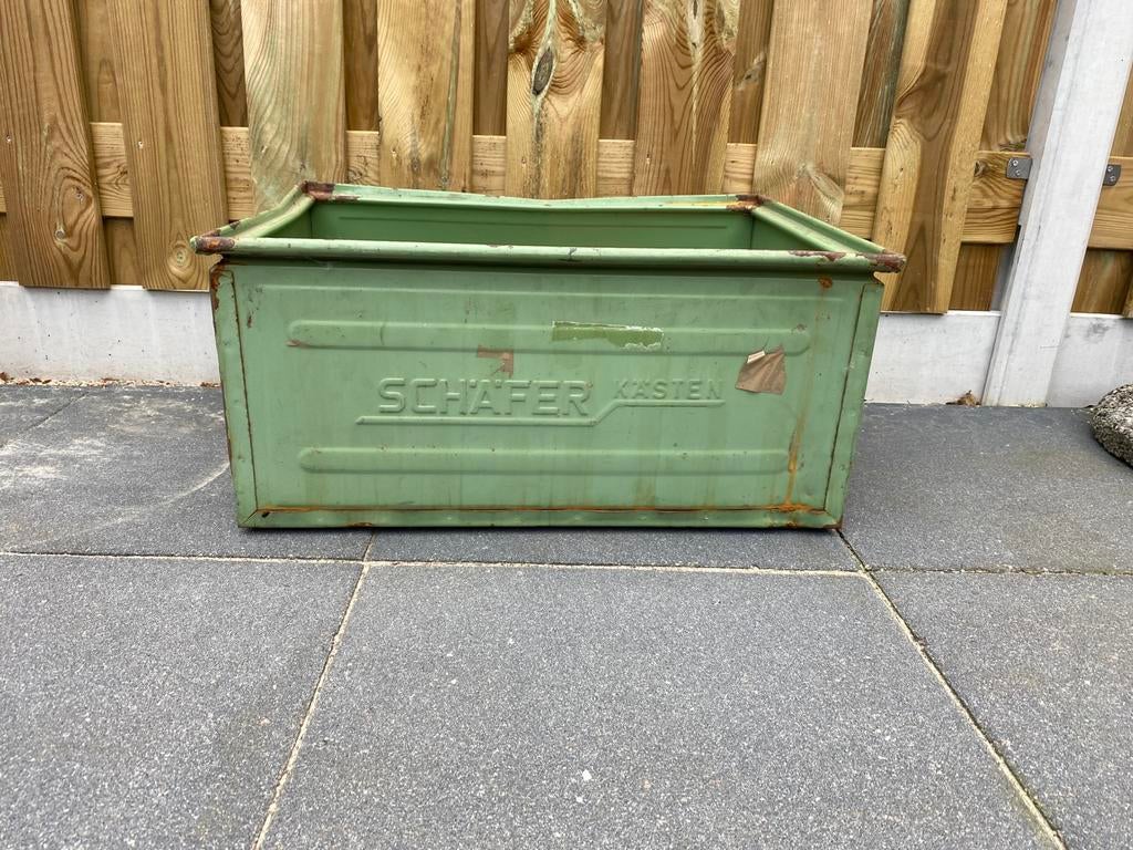 Kist, groen, Ophalen, Gebruikt, 50 tot 100 cm, Minder dan 50 cm