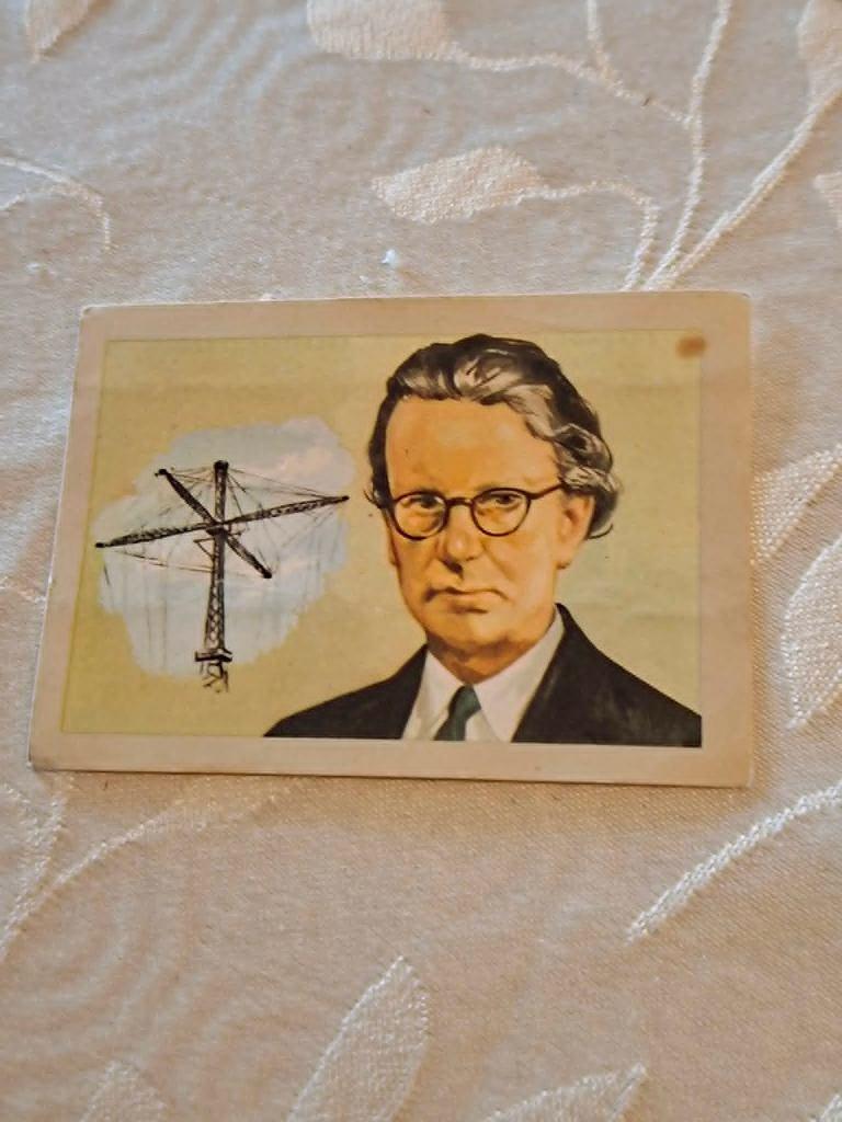 Prentje/Chromo : John Logie Baird/Chocolade Jacques, 1960 tot 1980, Gebruikt, Verzenden, Prent