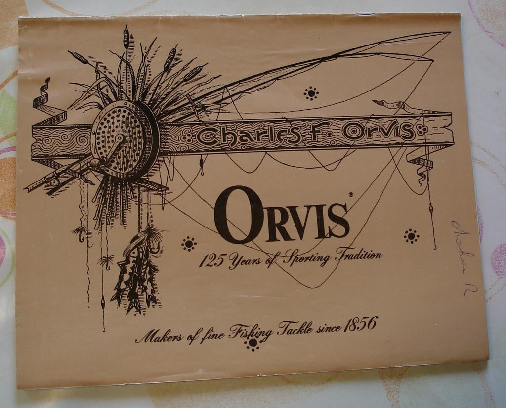 3 x Orvis + G.Loomis vliegvis catalogen, Ophalen of Verzenden, Gebruikt, Boek of Tijdschrift