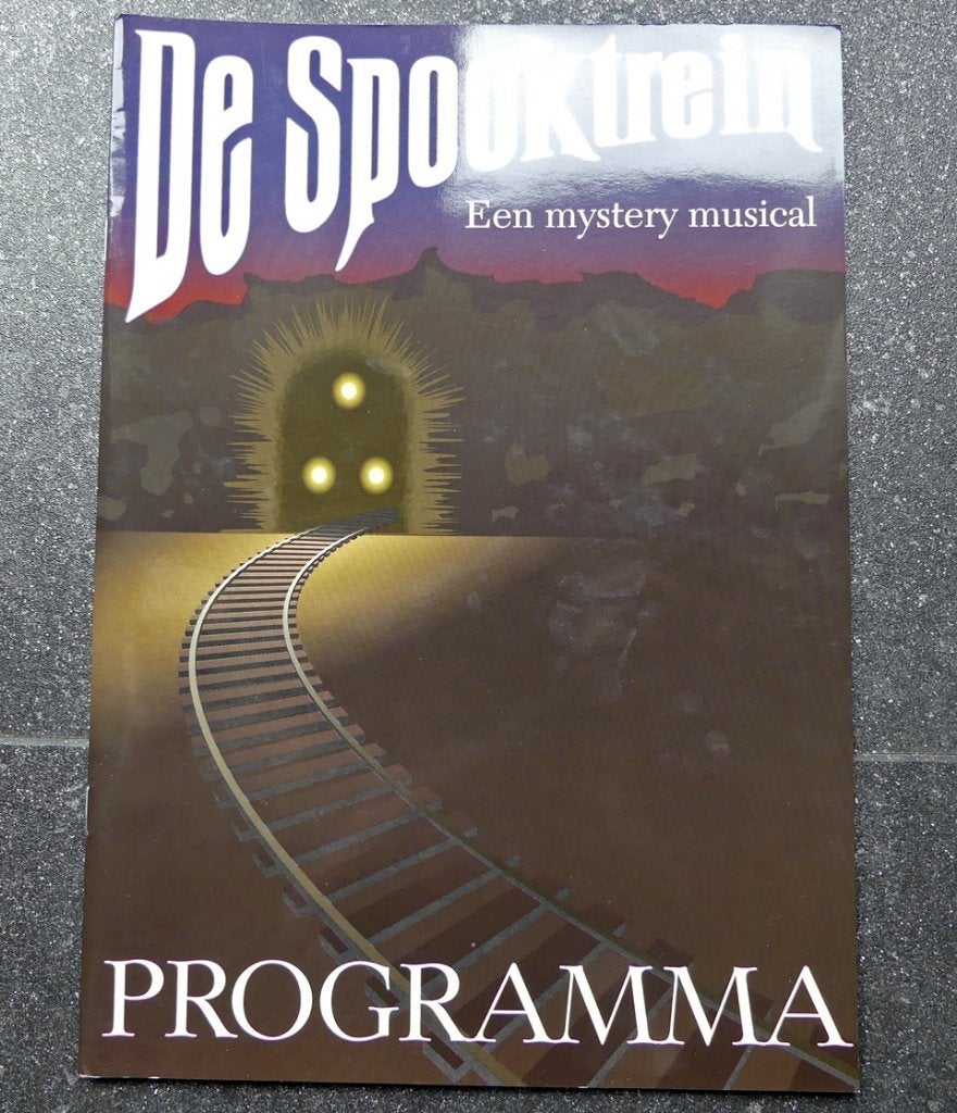 De Spooktrein mystery musical programma 1996 Filip Bolluyt, Verzamelen, Ophalen of Verzenden, Zo goed als nieuw, Boek, Tijdschrift of Artikel
