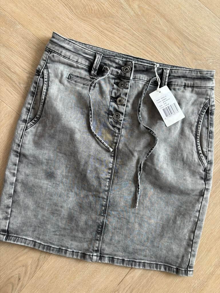 Geisha spijkerrokje maat 36, Kleding | Dames, Rokken, Nieuw, Ophalen of Verzenden, Maat 36 (S), Grijs