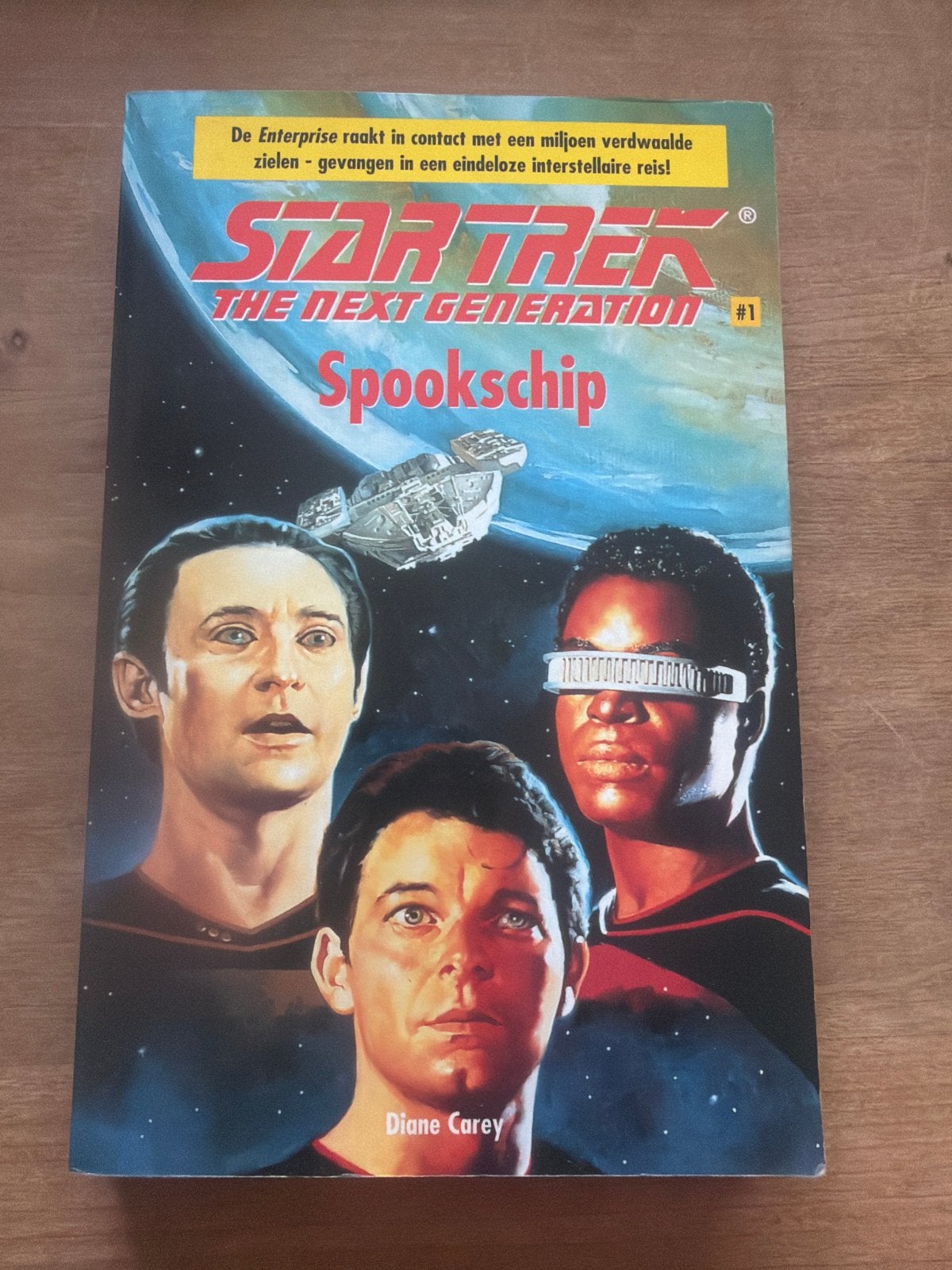 Star Trek The Next Generation #1 - Spookschip, Ophalen of Verzenden, Gelezen