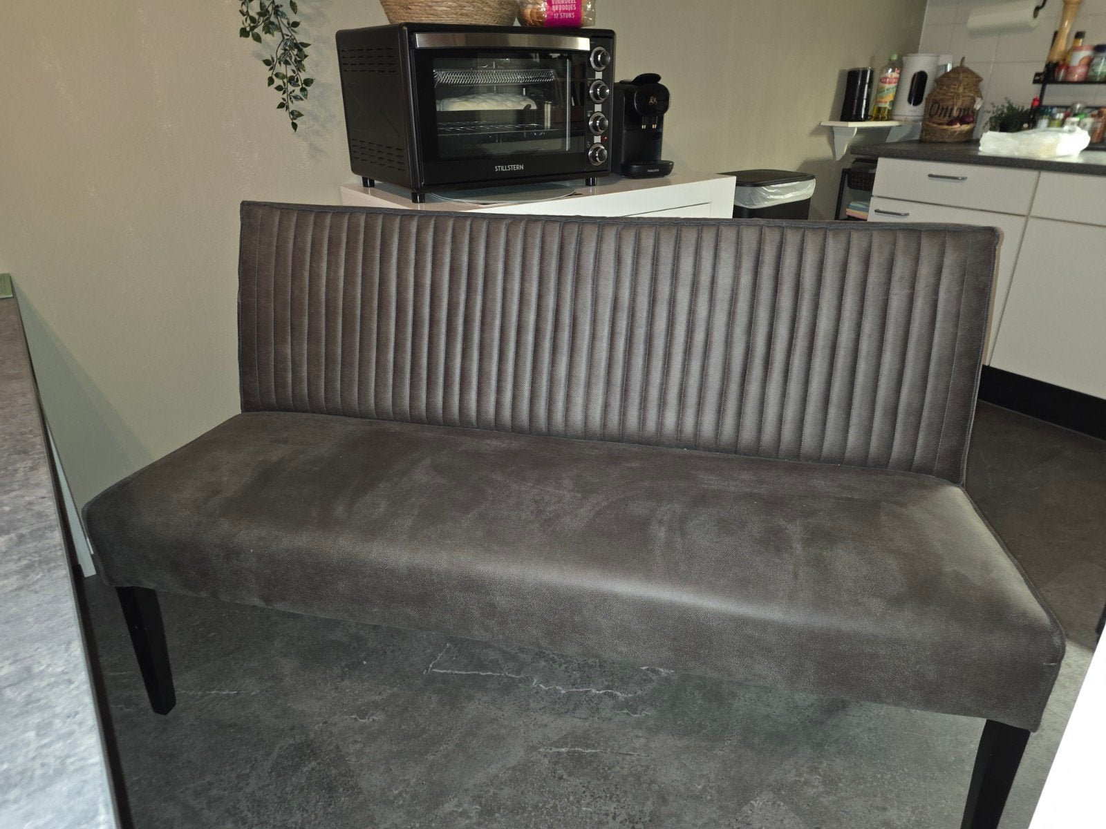 zitbank voor aan kamertafel, Ophalen, Modern  ingericht, Minder dan 75 cm, 150 tot 200 cm
