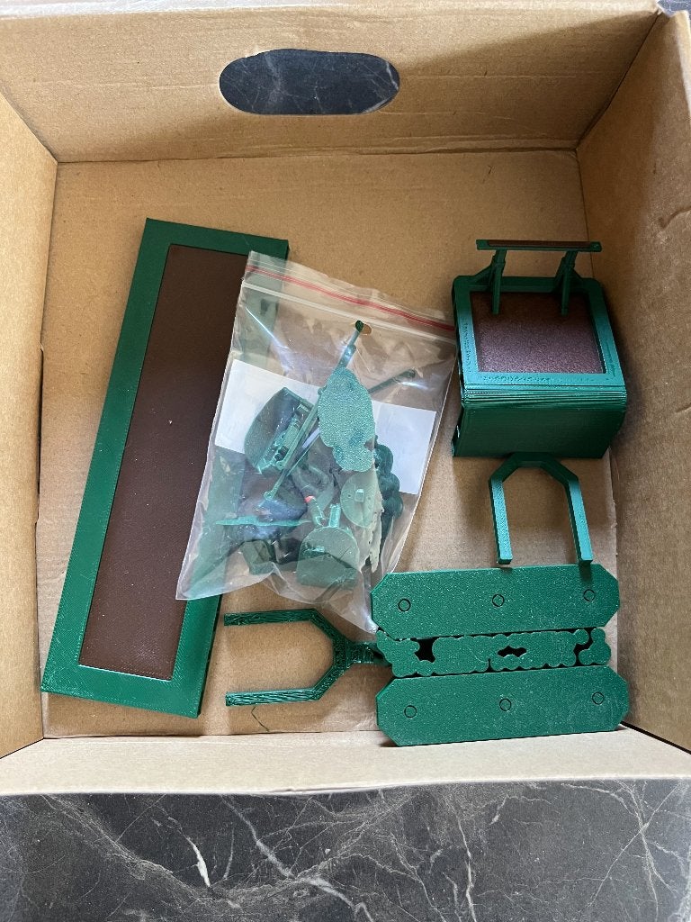 3D geprinten 3as spoorloper b-keuze (Doos 7), Overige merken, 3D Modelleur VDEIJK, -, -