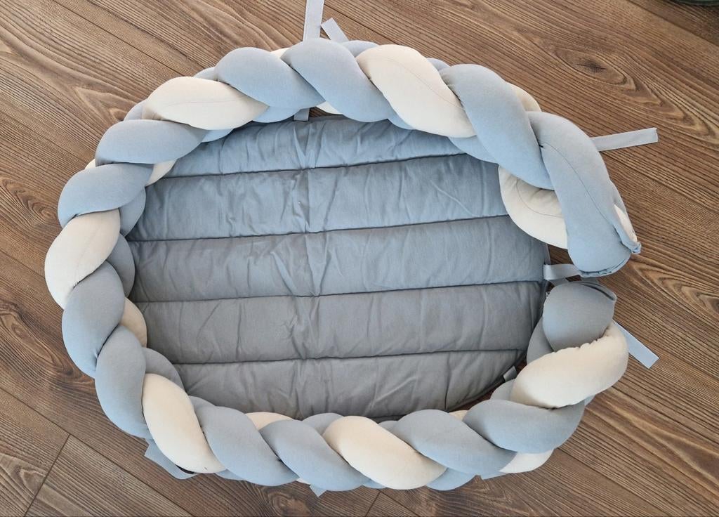 Sevi Bebe 3-in-1 Multifunctioneel Gevlochten Bed en Bumper, Kinderen en Baby's, Babywiegjes en Ledikanten, Ophalen, Nieuw, Overige typen