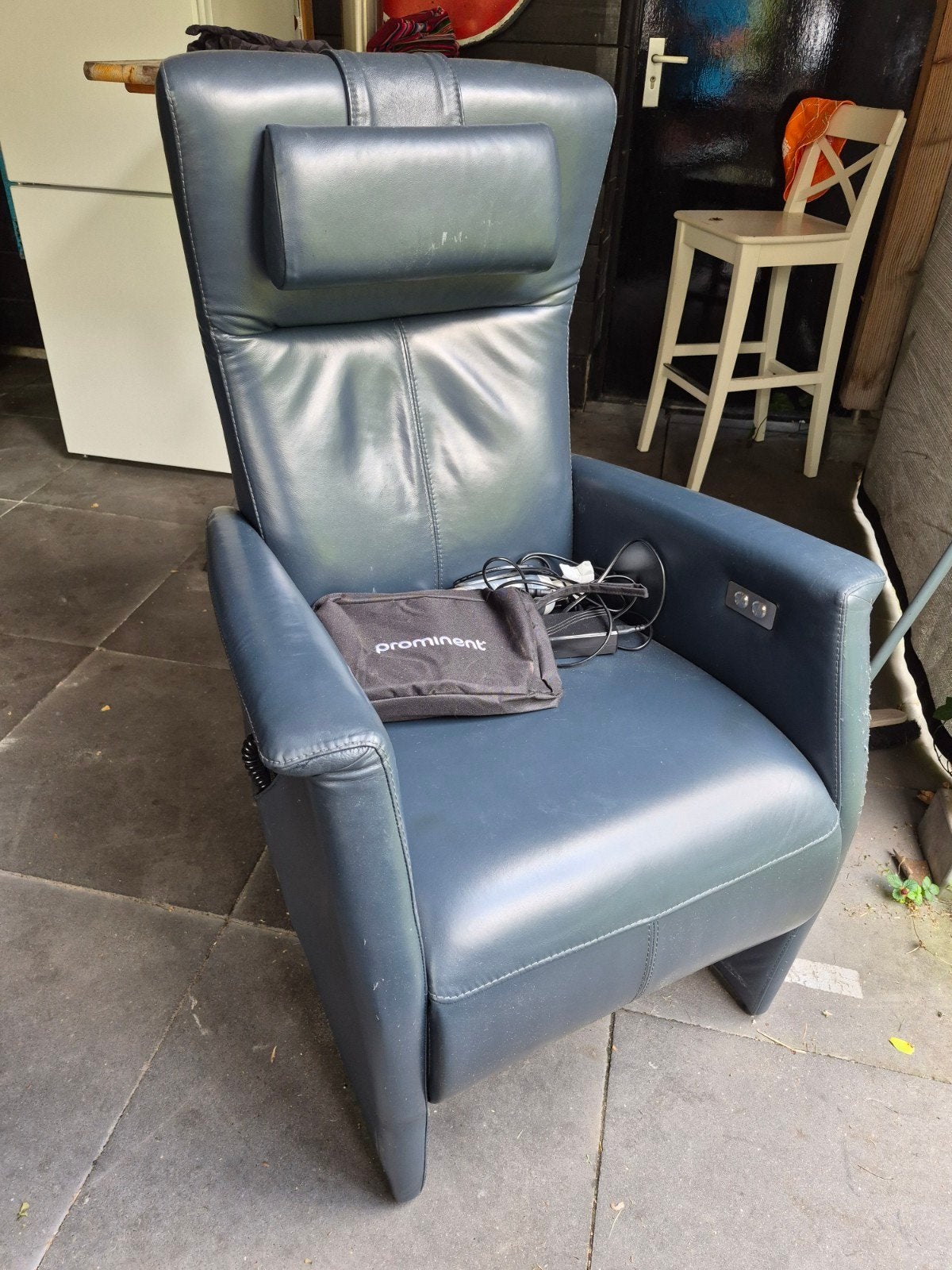 prominent sta-op stoel, elektrisch, Ophalen, Gebruikt, 75 tot 100 cm, Leer
