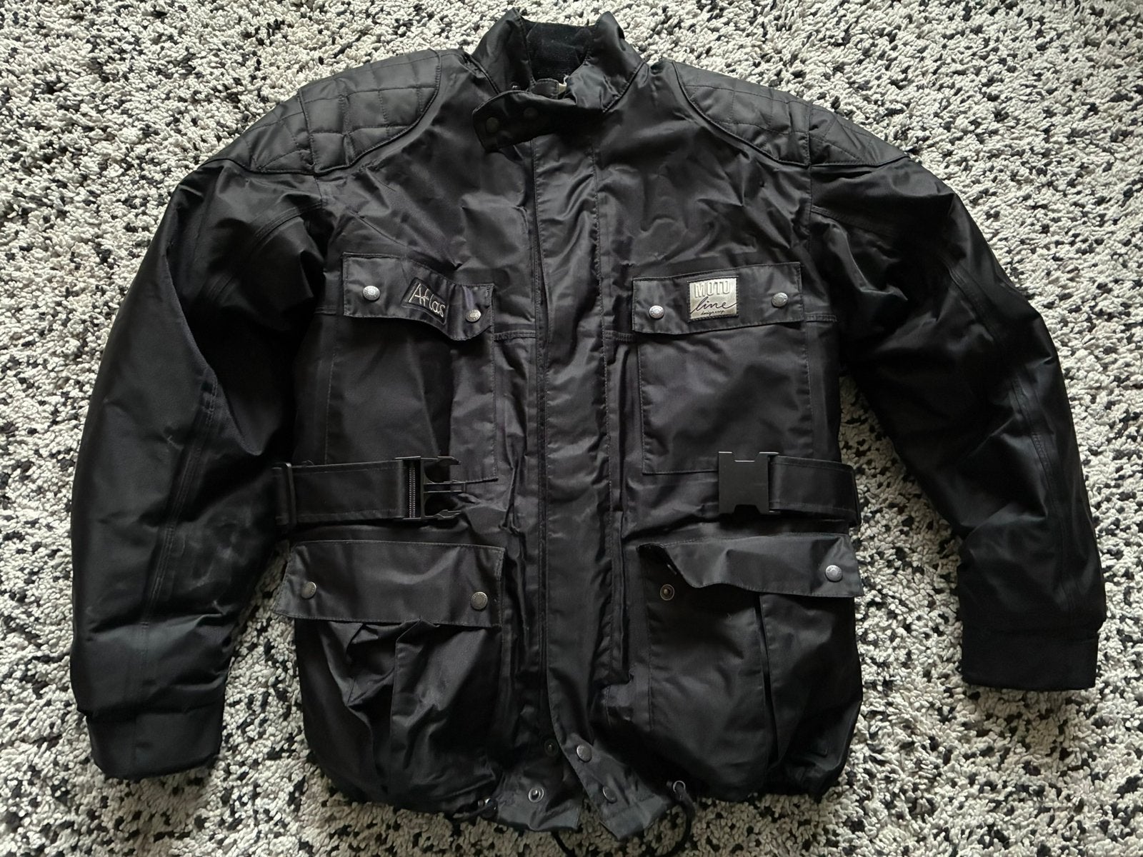 Motorjas met uitneembare binnenjas - maat M, Motoren, Kleding | Motorkleding, Ophalen of Verzenden, Tweedehands, Jas | textiel