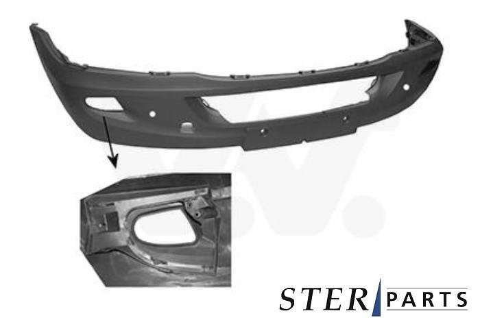 Voorbumper van een Mercedes Sprinter (9B51), 12 maanden garantie, -, Nieuw, Ophalen of Verzenden