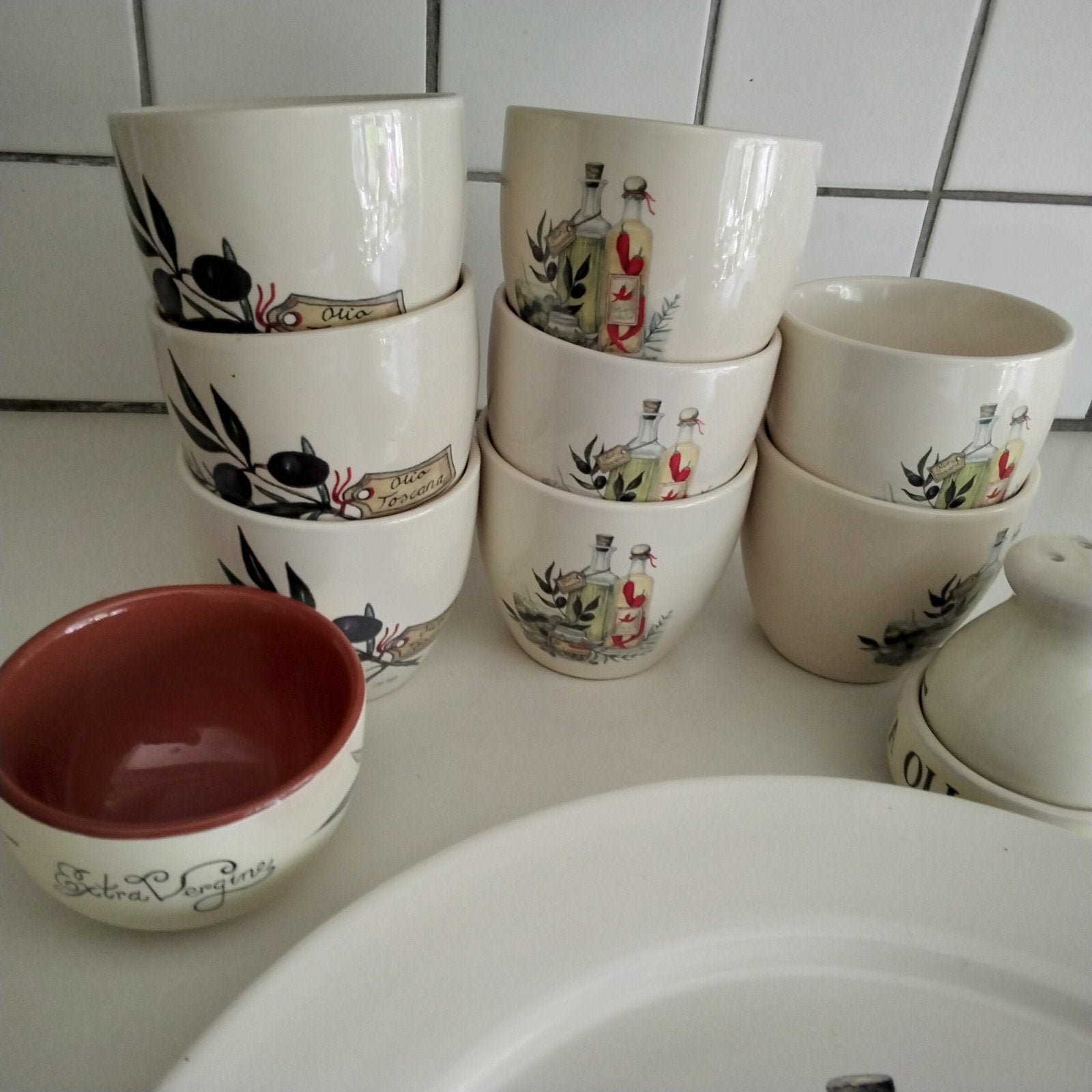 Jet  Olio en Olivia items, Huis en Inrichting, Keuken | Servies, Overige typen, Ophalen of Verzenden, Zo goed als nieuw, Overige stijlen