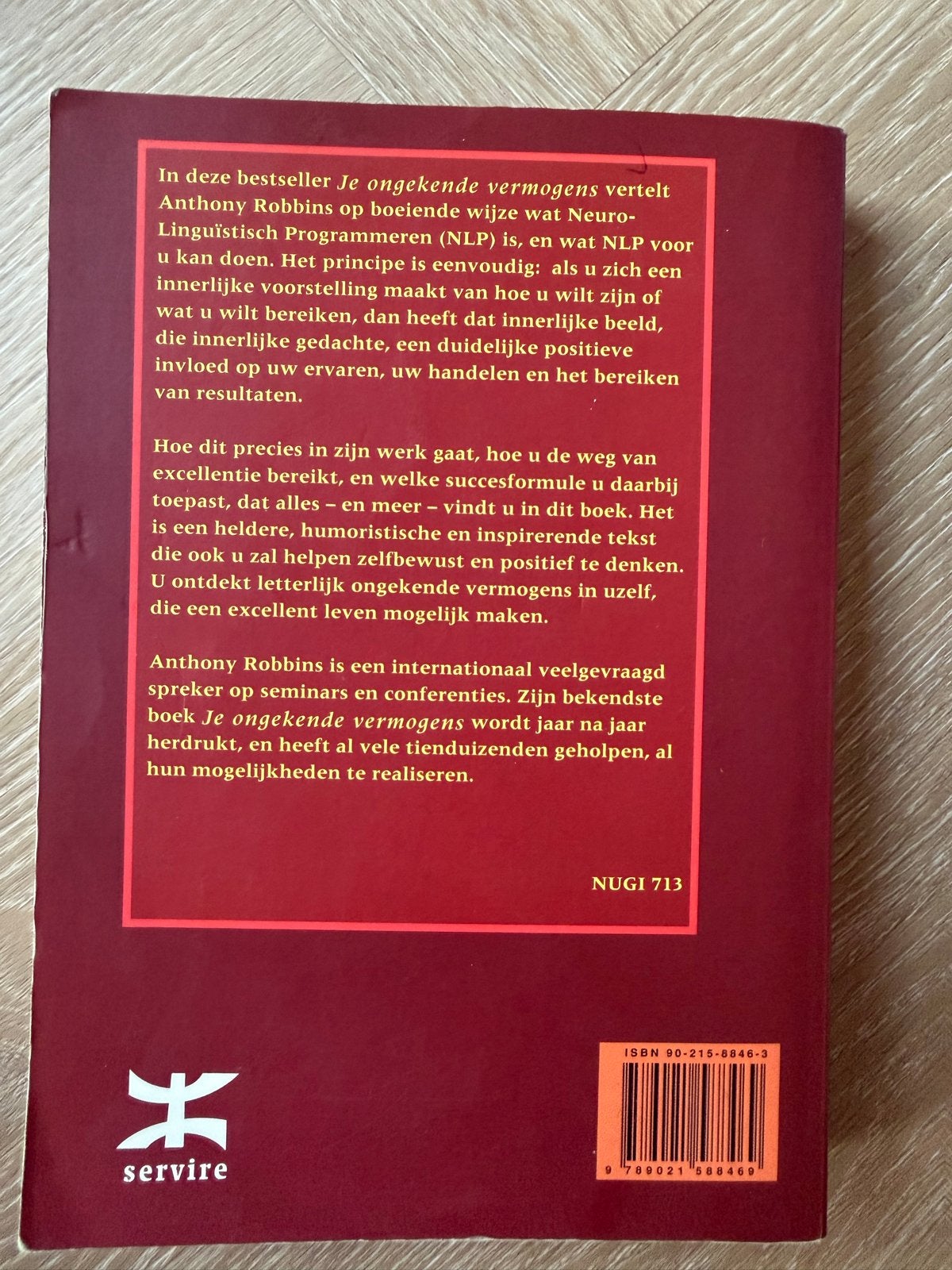 Je ongekende vermogens - Anthony Robbins (Gelezen), Boeken, Ophalen of Verzenden, Gelezen, Overige onderwerpen