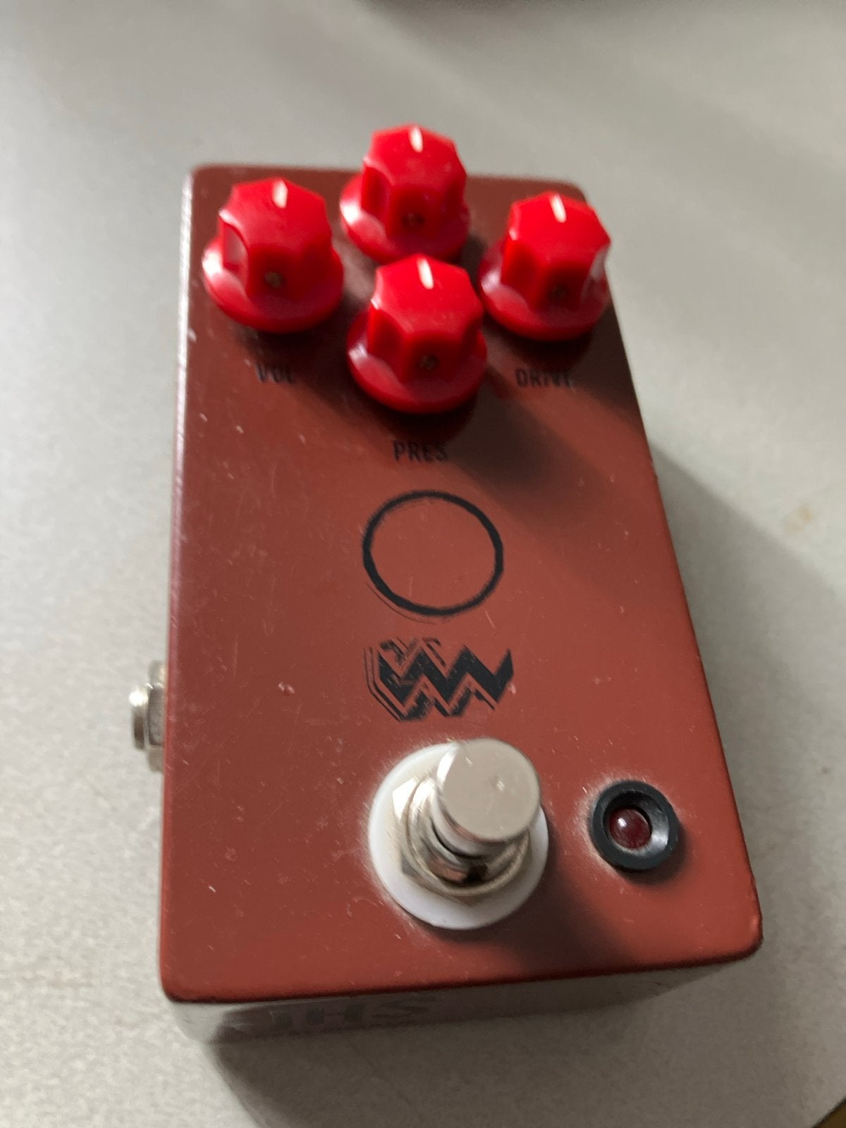 Jhs angry charlie, Muziek en Instrumenten, Effecten, Gebruikt, Distortion, Overdrive of Fuzz, Ophalen of Verzenden