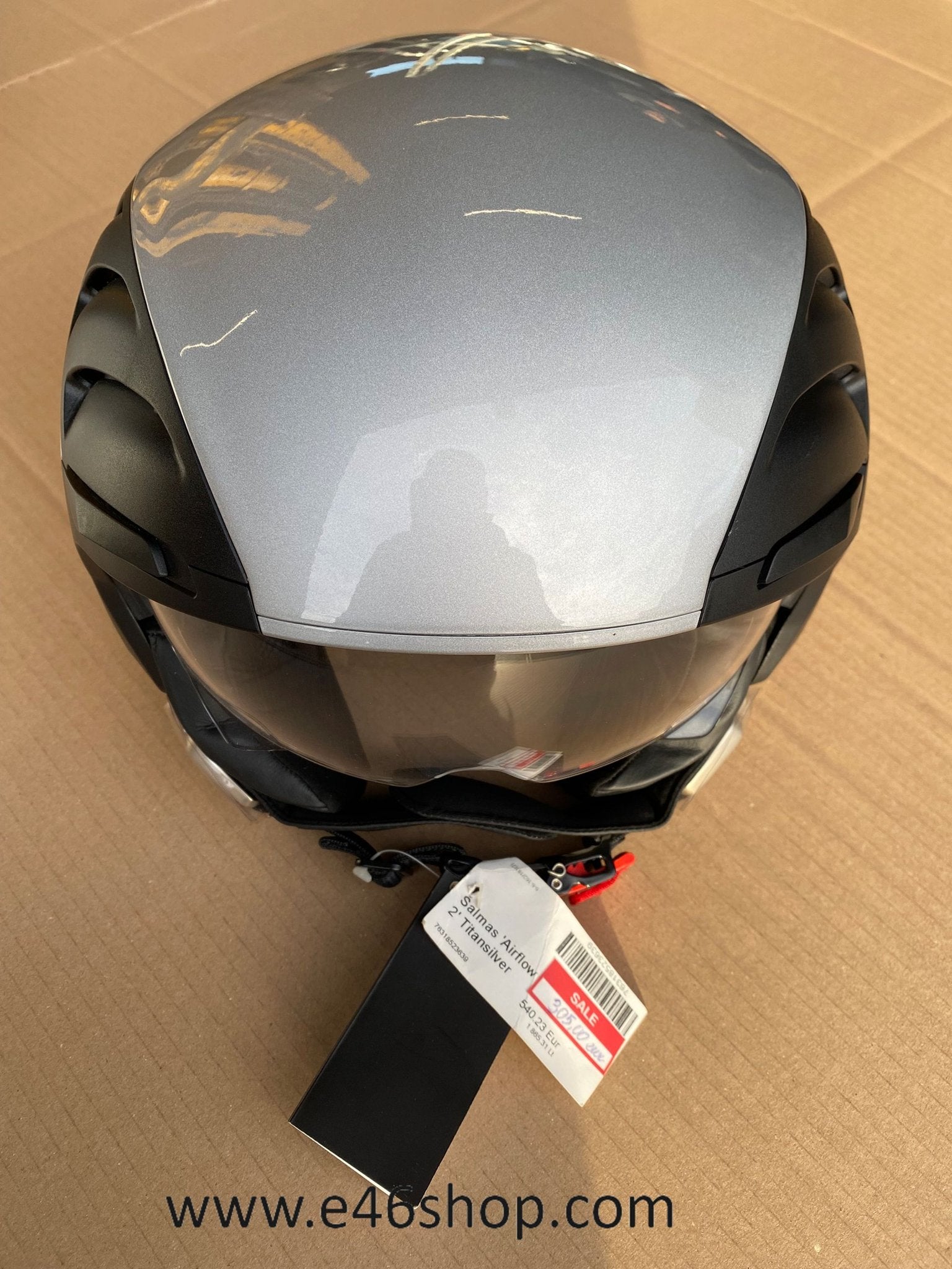 BMW Helm Airflow 2 titansilber met. MAAT 56/57 NIEUW  763185, -, Jethelm, -, Ophalen of Verzenden