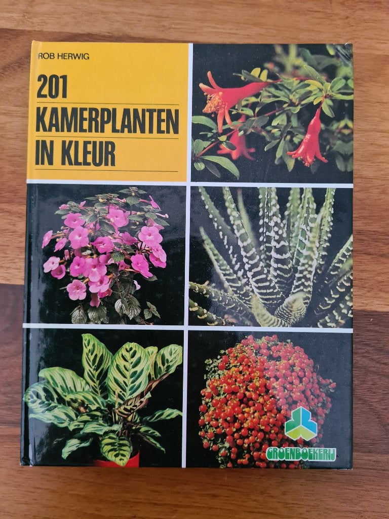 201 kamerplanten in kleur., Boeken, Ophalen of Verzenden, Gelezen, Overige onderwerpen, Rob Herwig